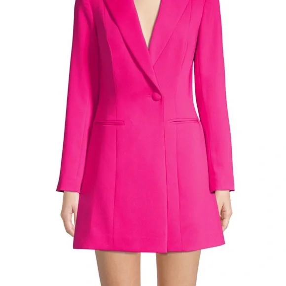 Jay Godfrey tuxedo jacket dress